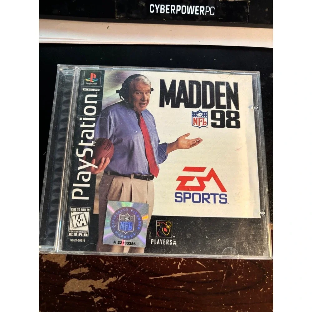 Madden NFL 98 (Sony Playstation PS1) Complete In Box CIB